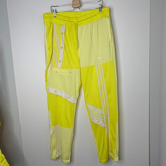 Adidas x Danielle Cathari Zip Up and Pant Suit Set Tracksuit Yellow Rare Womens - Picture 13 of 16
